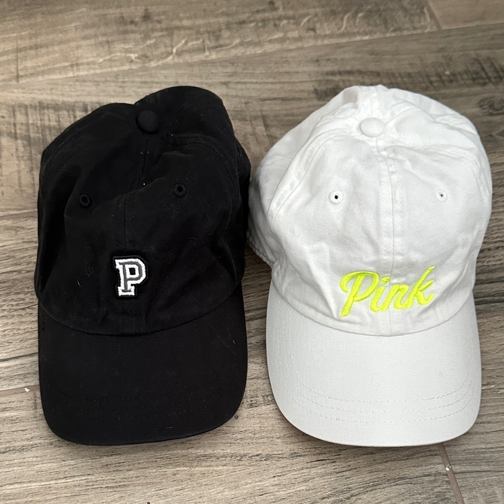 2 pack PINK By Victoria’s Secret hats
